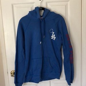 PINK Victoria's Secret Tops - Dodgers Hoodie PINK Victoria's Secret Tops - Dodgers Hoodie